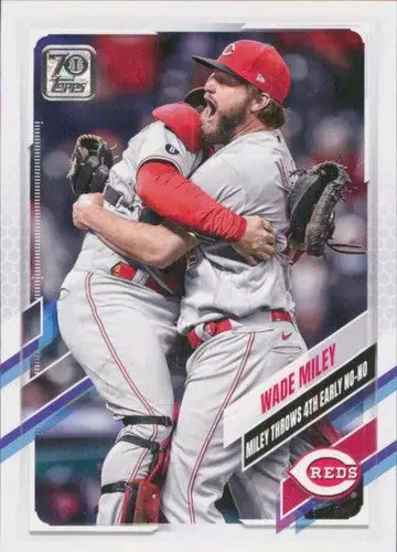 2021 Topps Update #US36 Wade Miley NM-MT Reds Season Highlight - Baseball Card Single