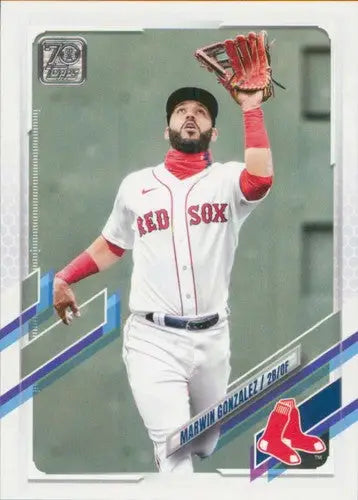 2021 Topps Update #US61 Marwin Gonzalez NM-MT Red Sox - Baseball Card Single