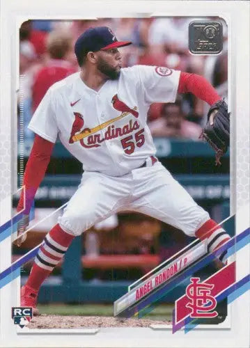 2021 Topps Update US67 Angel Rondon rookie baseball card with original gloss and simply sandoval