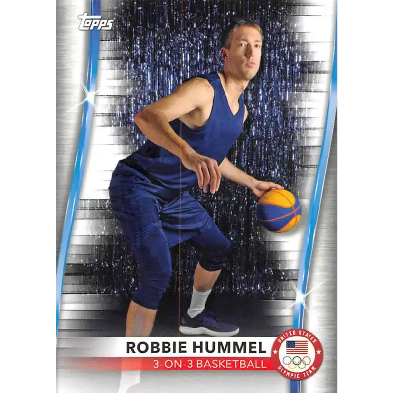 2021 Topps US Olympics and Paralympics Team Hopefuls NM-MT #16 Robbie Hummel 3-on-3 Basketball Card - Basketball Card