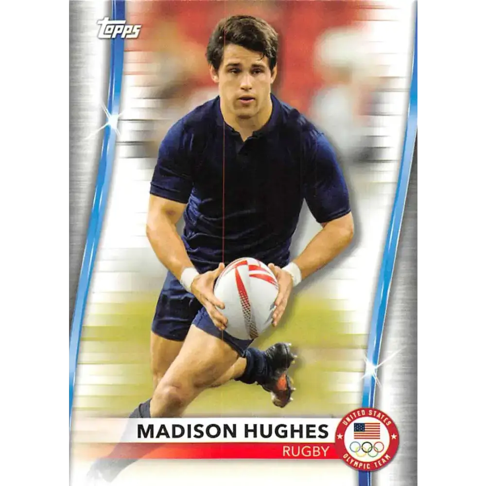 2021 Topps US Olympics and Paralympics Team Hopefuls NM-MT #59 Madison Hughes Rugby Card - Other