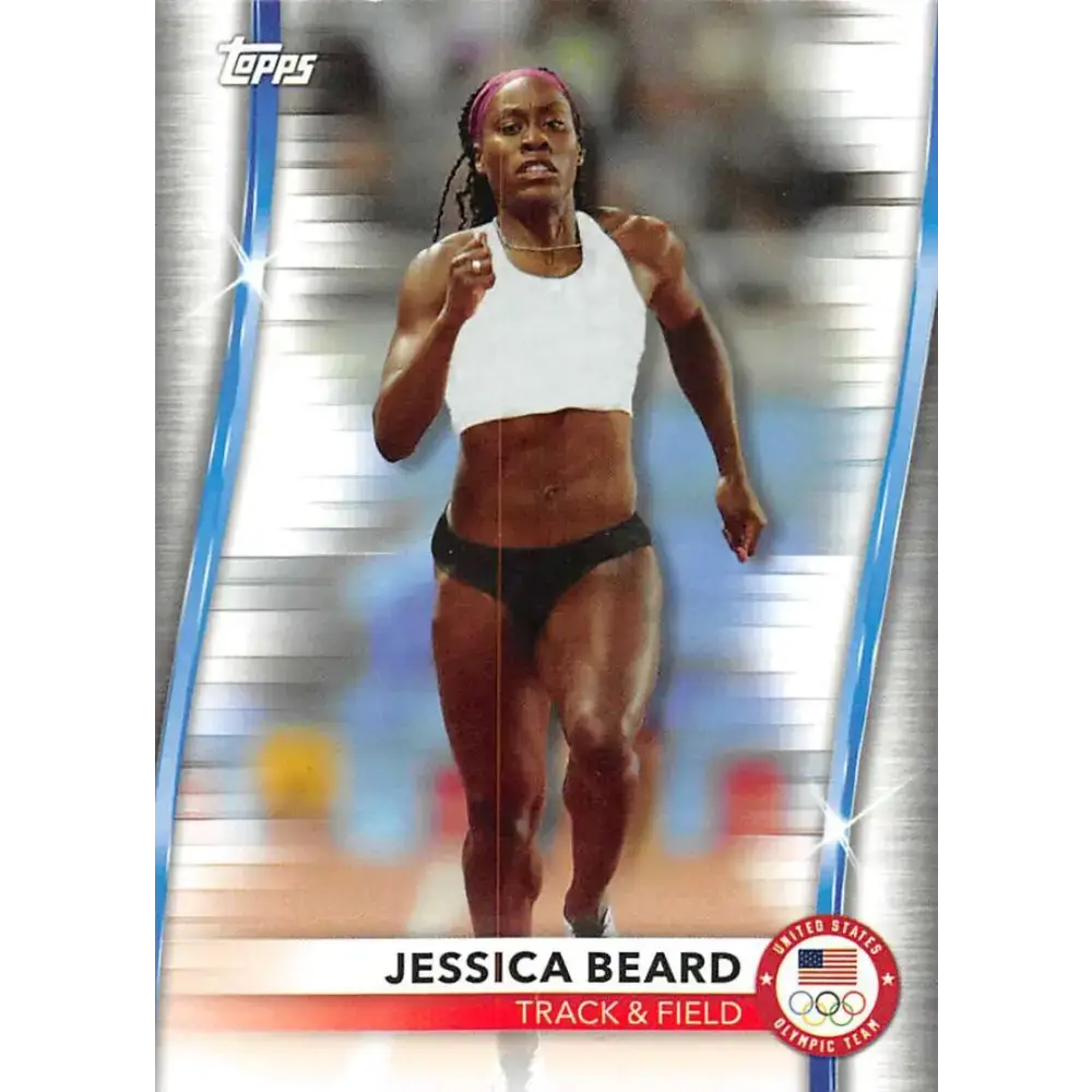 2021 Topps US Olympics and Paralympics Team Hopefuls NM-MT #67 Jessica Beard Track & Field Card - Sports Memorabilia