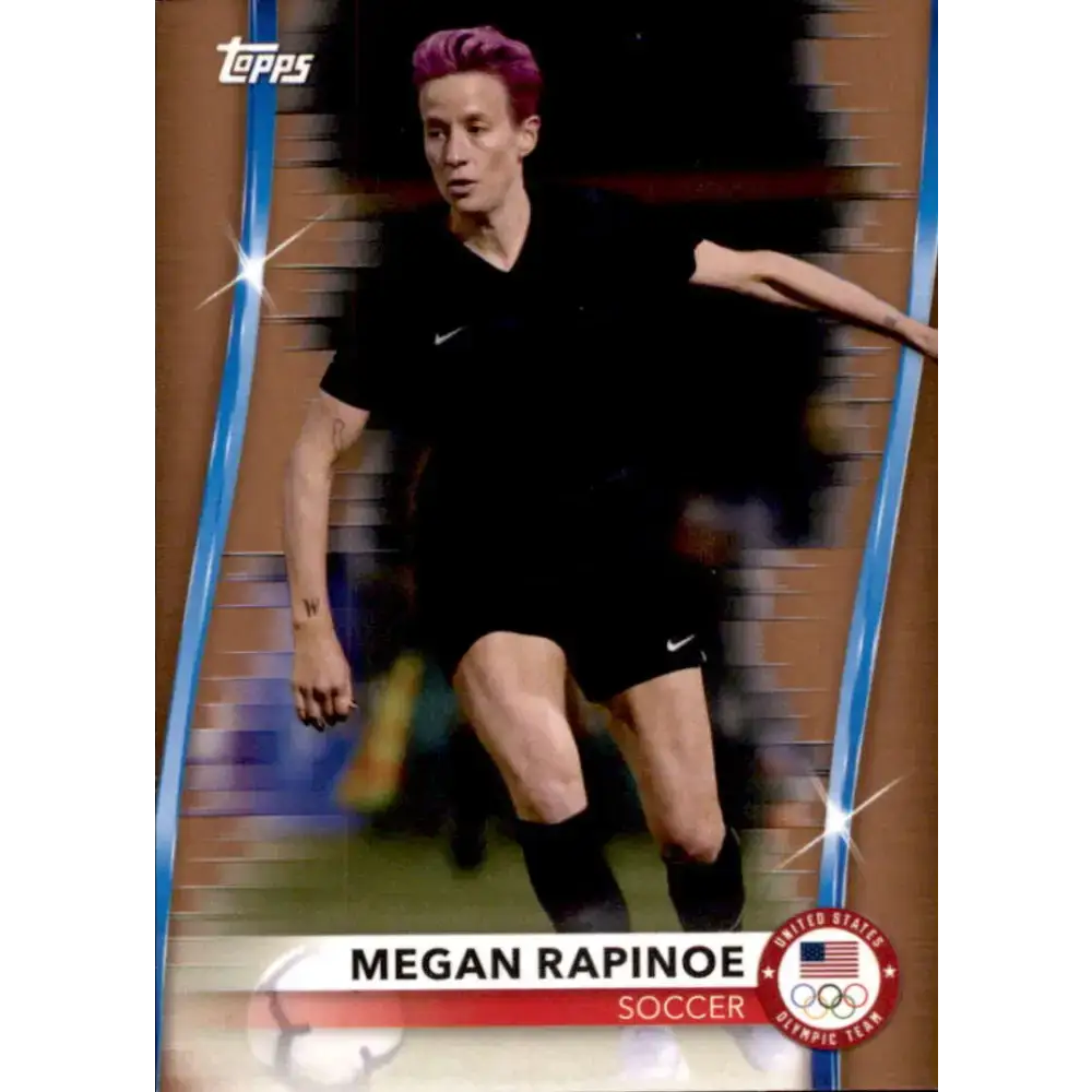 2021 Topps US Olympics Bronze #20 Megan Rapinoe NM-MT Soccer Card - Soccer Card Single