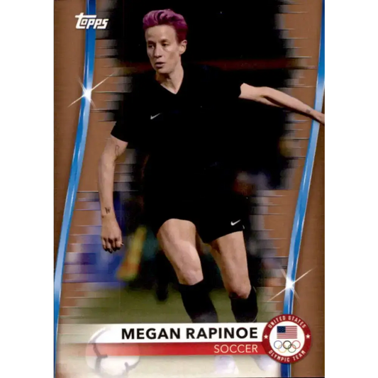 2021 Topps US Olympics Bronze #20 Megan Rapinoe NM-MT Soccer Card - Soccer Card Single
