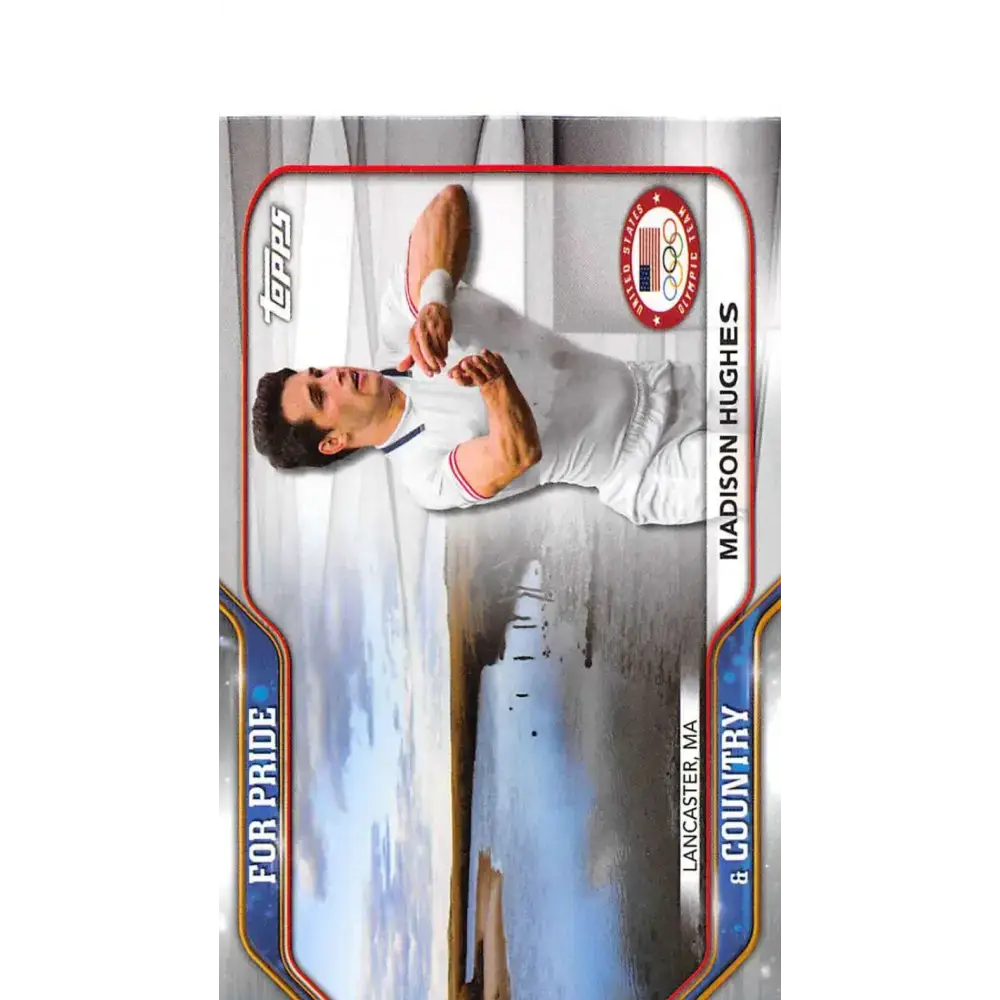 2021 Topps US Olympics For Pride and Country #PC-16 Madison Hughes NM-MT Rugby Card - Other