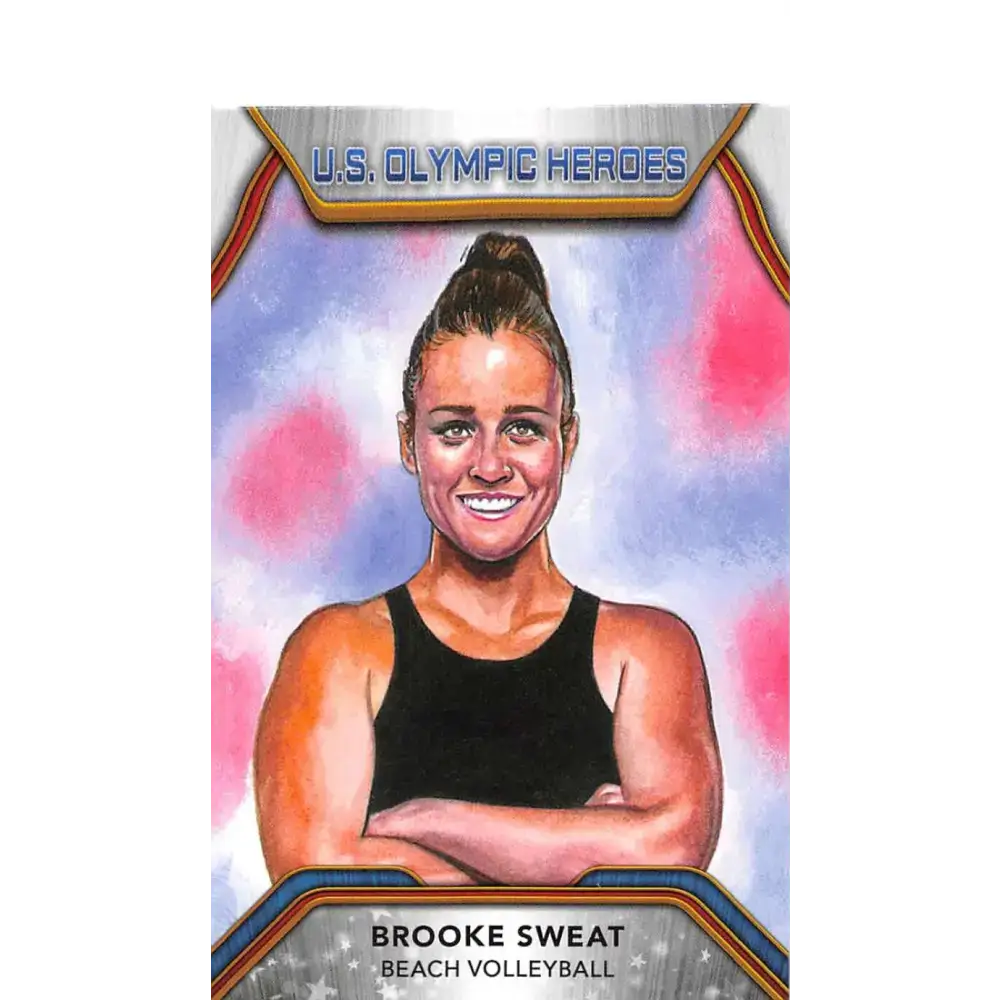 2021 Topps US Olympics Heroes #OH-BS Brooke Sweat NM-MT Beach Volleyball Card - Sports Memorabilia
