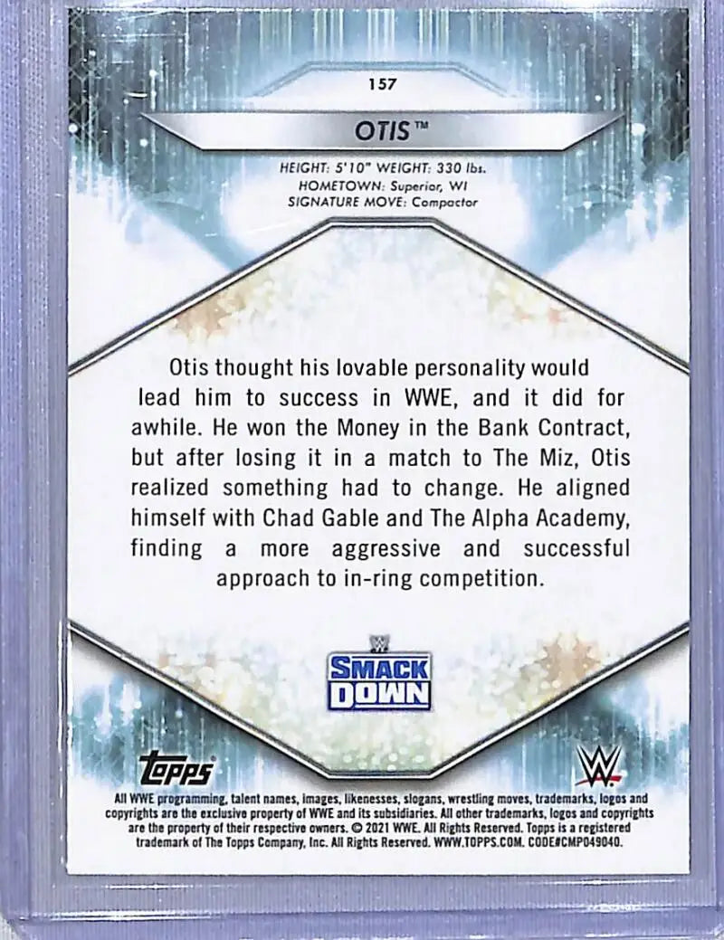 2021 Topps WWE #157 Otis NM-MT