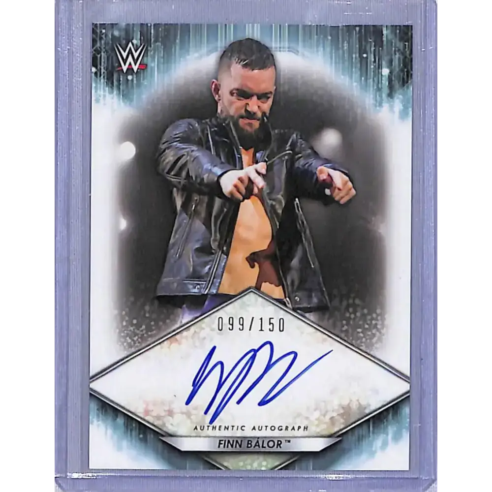 2021 Topps WWE #A-FB Finn Balor NM-MT Auto 099/150 - Wrestling Card Single
