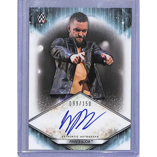 2021 Topps WWE #A-FB Finn Balor NM-MT Auto 099/150 - Wrestling Card Single