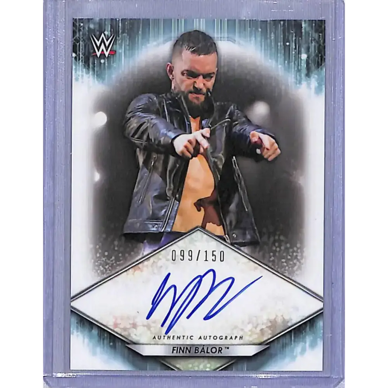 2021 Topps WWE #A-FB Finn Balor NM-MT Auto 099/150 - Wrestling Card Single