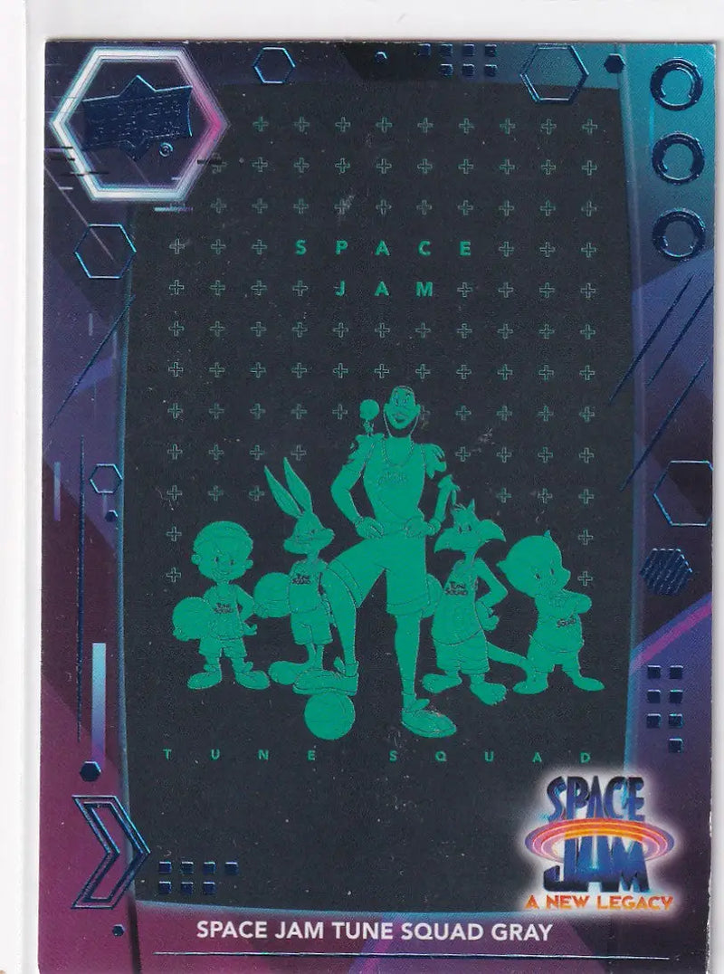 2021 UPPER DECK #41 SPACE JAM TUNE SQUAD GRAY-SPACE JAM - Entertainment Card Single