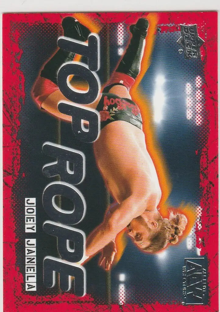 2021 UPPER DECK AEW ALL ELITE WRESTLING TOP ROPE #6 JOEY JANELA - Other