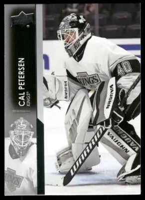 2021 Upper Deck Cal Petersen #86 Kings Hockey - Hockey Card Single