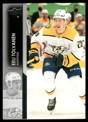 2021 Upper Deck Eeli Tolvanen #106 - Hockey Card Single