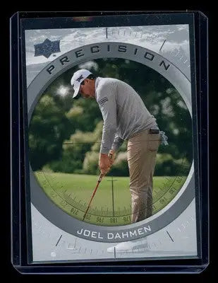 2021 Upper Deck Golf Precision Joel Dahmen #P-13 Golf - Other