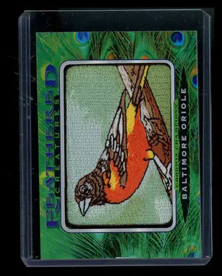 2021 Upper Deck Goodwin Feathered Creatures Baltimore Oriole Patch #FC-40 - Baseball Card Single