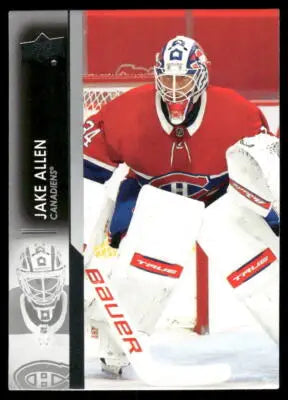2021 Upper Deck Jake Allen #94 Goalie Hockey - Hockey Card Single