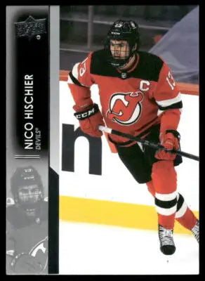 2021 Upper Deck Nico Hischier #109 Hockey - Hockey Card Single