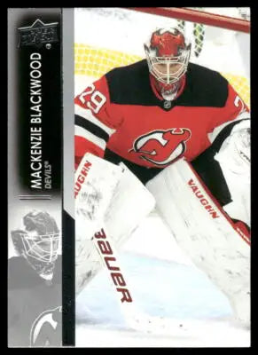 2021 Upper Deck Series 1 Mackenzie Blackwood #107 - Hockey Card Single