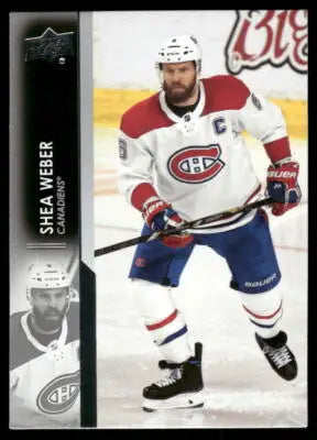 2021 Upper Deck Shea Weber #100 NHL Captain Hockey - Hockey Card Single