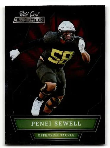 2021 Wild Card Alumination #ABC-16 Penei Sewell Oregon Ducks Footbal ID:61841 - Football Card Single