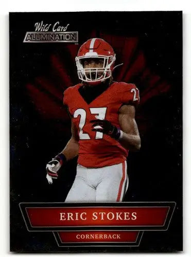 2021 Wild Card Alumination #ABC-18 Eric Stokes Georgia Bulldogs Foot ID:61838 - Football Card Single