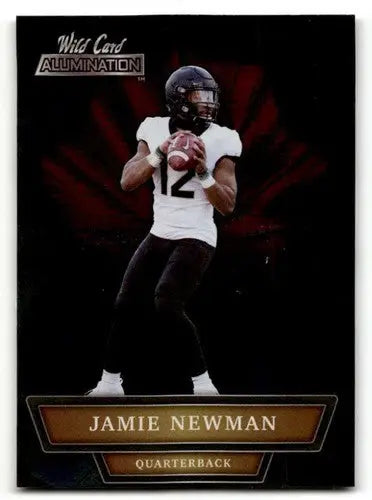 2021 Wild Card Alumination #ABC-25 Jamie Newman Wake Forest Demon De ID:61864 - Football Card Single