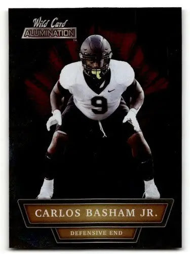 2021 Wild Card Alumination #ABC-44 Carlos Basham Jr. Wake Forest Dem ID:61843 - Football Card Single