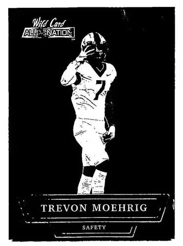 Trevon Moehrig football card from Wild Card Alumination 2021 TCU Horned Frogs