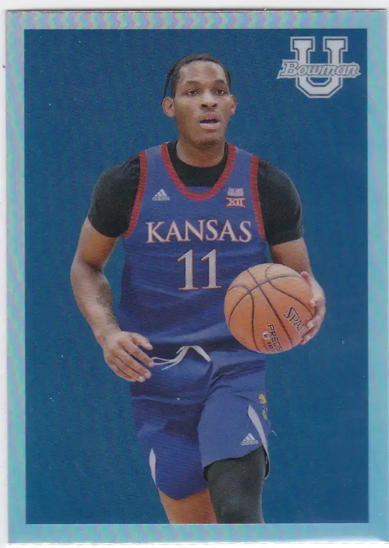 2022-23 Bowman Chrome University #09B-14 MJ Rice 2009 insert Kansas