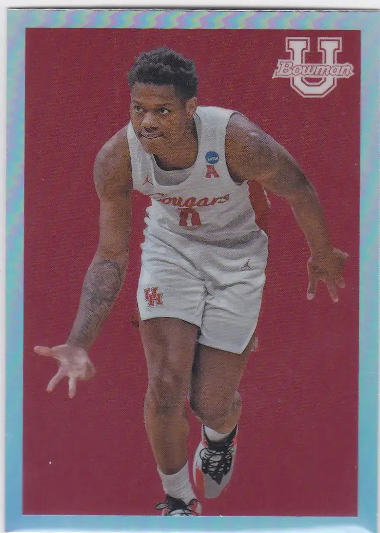 2022-23 Bowman Chrome University #09B-29 Marcus Sasser 2009 insert Houston