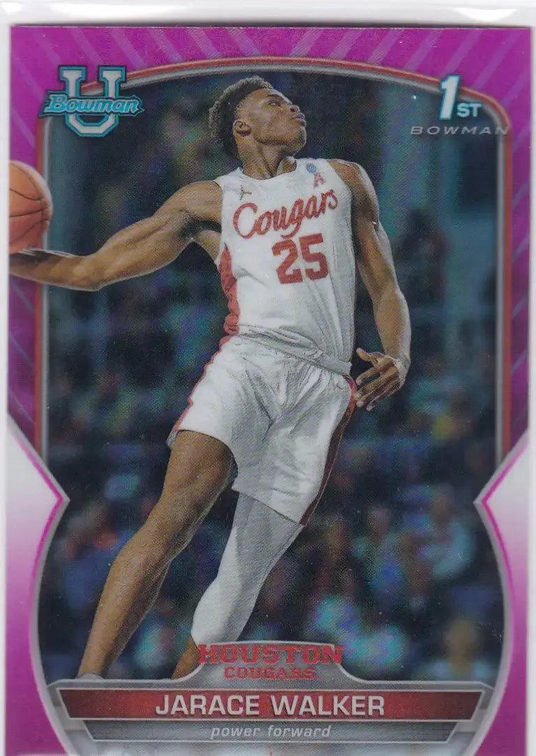 2022-23 Bowman Chrome University Pink #14 Jarace Walker Houston