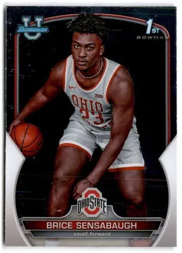 2022-23 Bowman University Chrome #11 Brice Sensabaugh NM Near Mint 1st ID:65352 - Basketball Card Single