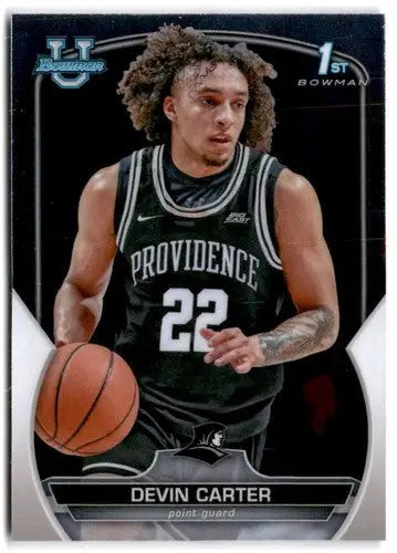 2022-23 Bowman University Chrome #6 Devin Carter NM Near Mint 1st Bowma ID:65348 - Basketball Card Single