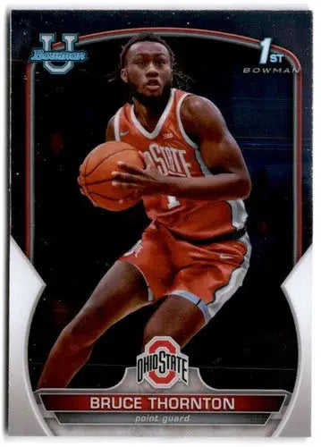 2022-23 Bowman University Chrome #70 Bruce Thornton NM Near Mint 1st Bo ID:65405 - Baseball Card Single