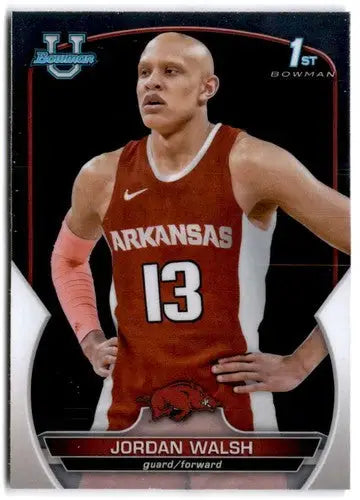 2022-23 Bowman University Chrome #81 Jordan Walsh NM Near Mint 1st Bowm ID:65413 - Basketball Card Single