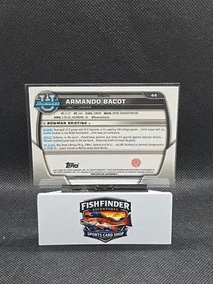 2022-23 Bowman University Chrome - Armando Bacot #44 Refractor (RC) - Basketball Card Single