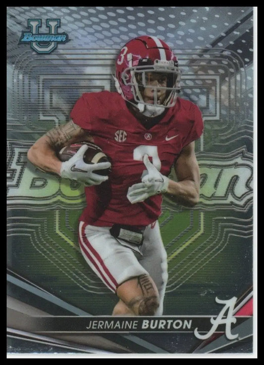 2022-23 Bowman’s Best University - Jermaine Burton #71 (RC)