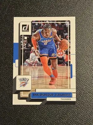 2022-23 Donruss #100 Shai Gilgeous-Alexander - Basketball Card Single