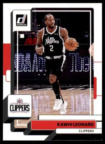 Original gloss Kawhi Leonard basketball card 2022-23 Donruss NM-MT Clippers