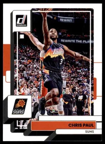 Original gloss Chris Paul basketball card 2022-23 Donruss NM-MT Suns ID 57040