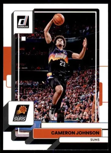 Cameron Johnson basketball card 2022-23 Donruss original gloss Suns ID 57193