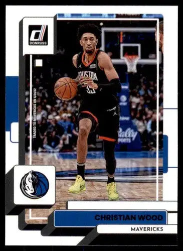2022-23 Donruss #145 Christian Wood NM-MT Mavericks ID:57848 - Basketball Card Single