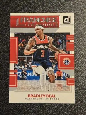 2022-23 Donruss #15 Bradley Beal Franchise Features - Basketball Card Single
