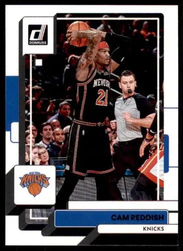 2022-23 Donruss #16 Cam Reddish NM-MT Knicks ID:57074 - Basketball Card Single