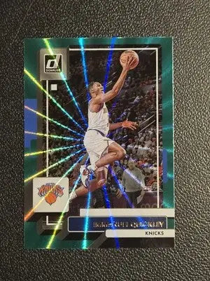 2022-23 Donruss #175 Immanuel Quickley Holo Laser Green - Basketball Card Single