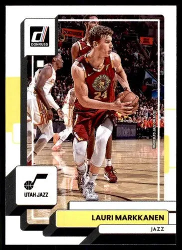 2022-23 Donruss #176 Lauri Markkanen NM-MT Jazz ID:57866 - Basketball Card Single
