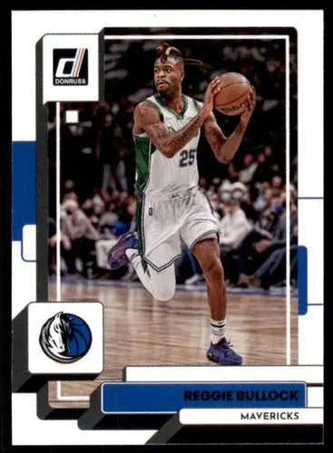 2022-23 Donruss #183 Reggie Bullock NM-MT Mavericks ID:57295 - Basketball Card Single