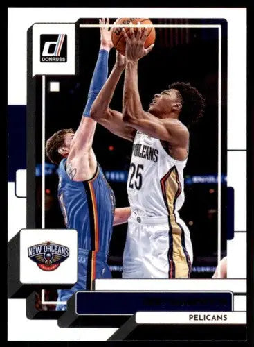 Basketball trading card featuring Trey Murphy III with original gloss from 2022-23 Donruss