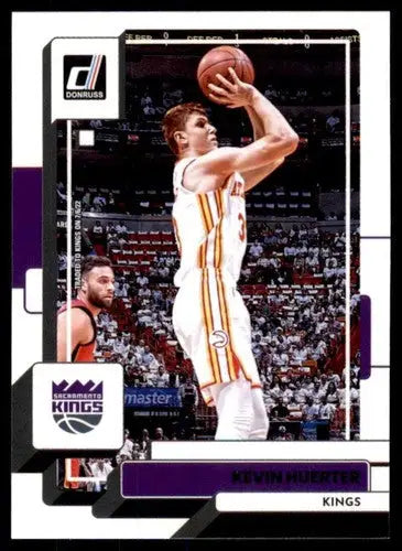 Original gloss Kevin Huerter basketball card 2022-23 Donruss NM-MT Sac Kings